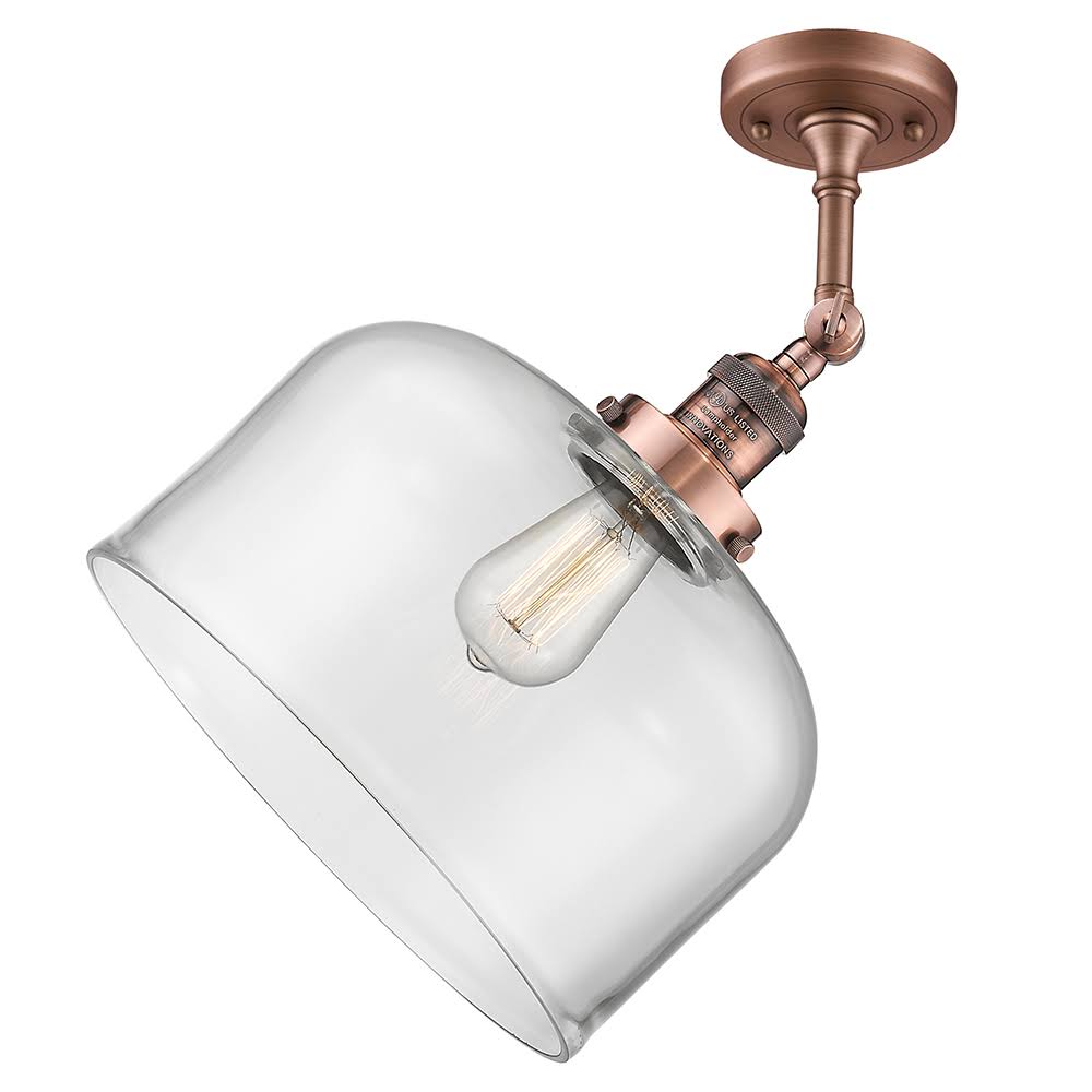 Oil Rubbed Bronze Semi-Flush Mount Light T4127