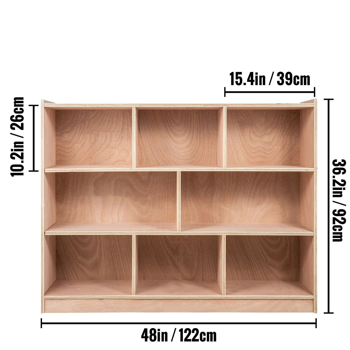 Wooden 8 Grids Storage Cabinet S138710