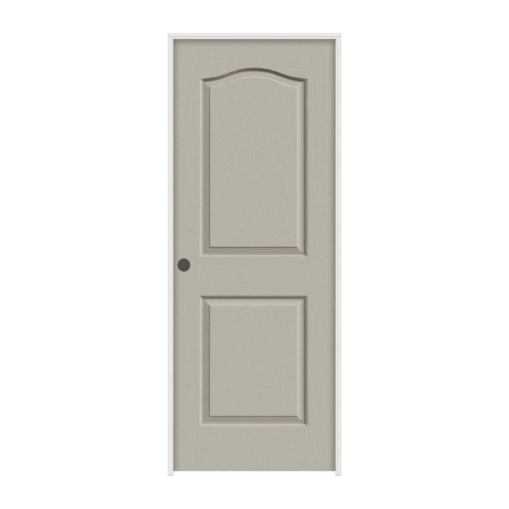 32 in. x 80 in. Desert Sand Painted Right-Hand Textured Molded Composite MDF Single Prehung Interior Door I39475