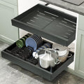 Gray Expandable Heavy Duty Slide Out Drawers B147
