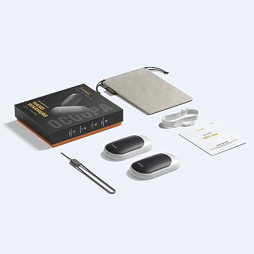 Magnetic Rechargeable Hand Warmers 2 Pack, Ultrathin Electric Handwarmers S93323