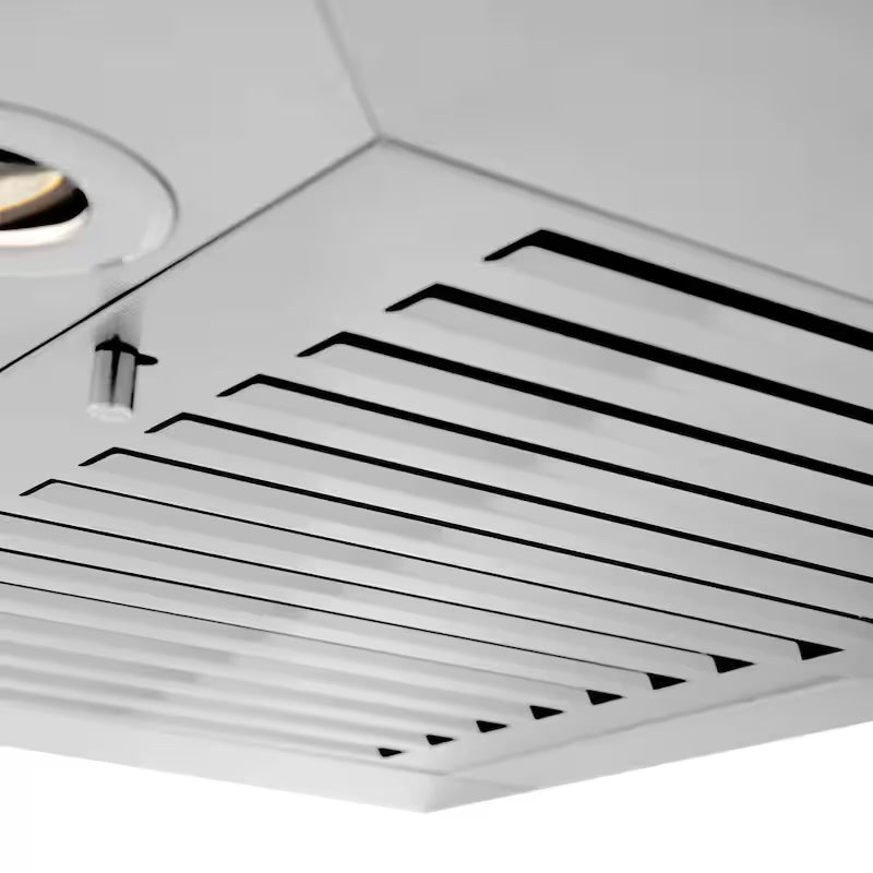 24 in. 400 CFM Convertible Wall Mount Range Hood in Stainless Steel B3346