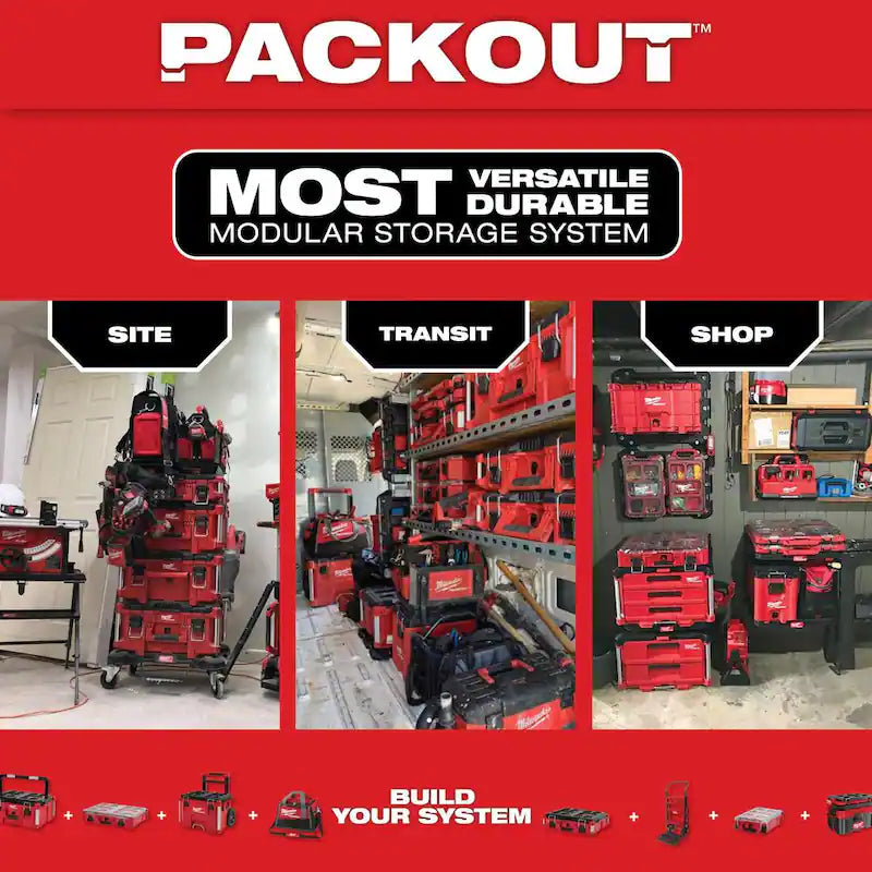 Impact Resistant 11-Compartment Small Parts Organizer F833