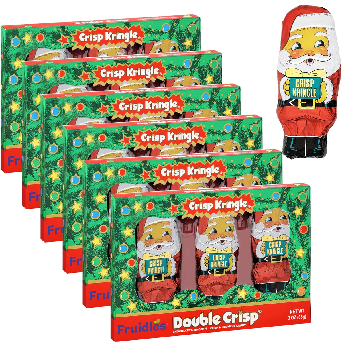 Christmas Milk Chocolate 3Oz 6-Pack J206984