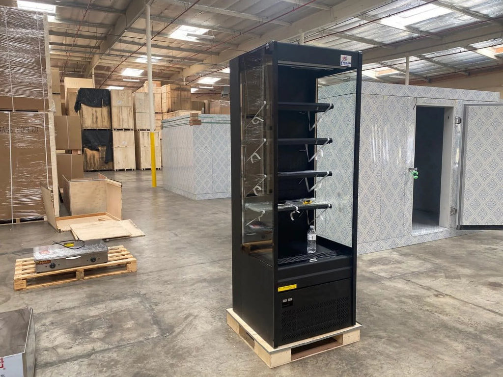 Commercial Open Air Curtain Merchandiser Refrigerator W273590