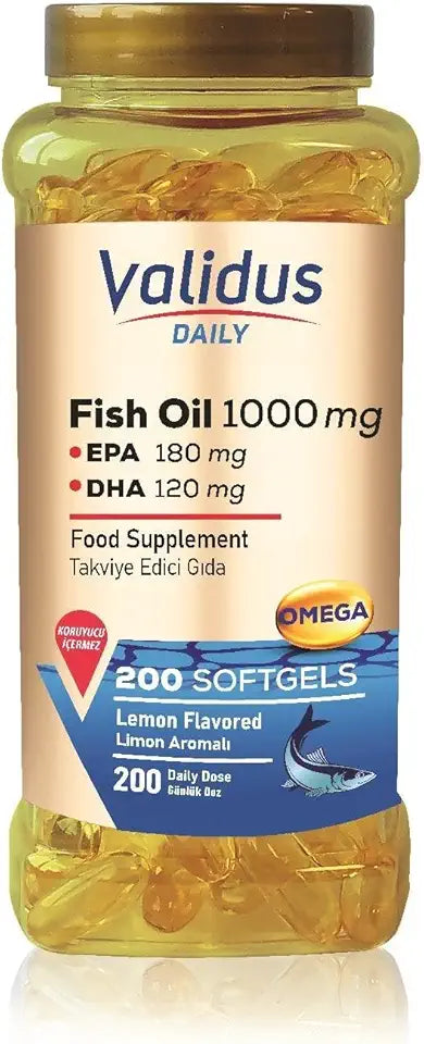 Omega-3 1000 mg 200 Softgel I64952