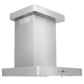 24 in. 400 CFM Convertible Wall Mount Range Hood in Stainless Steel B3346