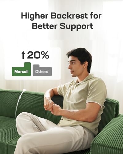 Oversized Deep U Shaped Modular Corduroy Sectional Sofa with Ottoman Y94771