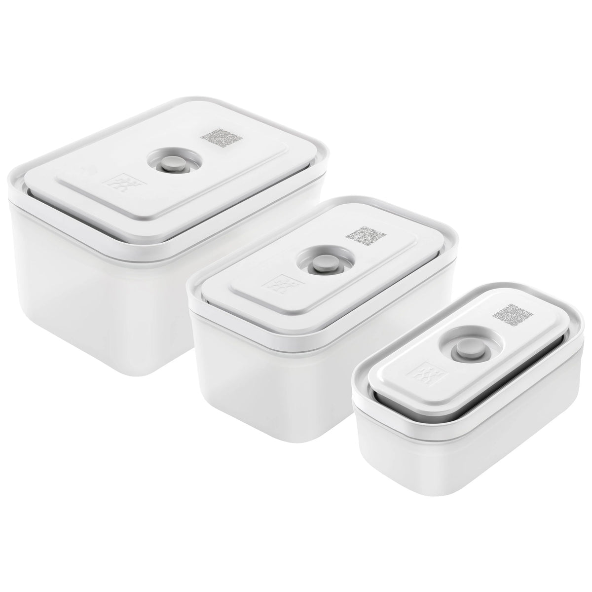 3pc Plastic Vacuum Container Set J6834