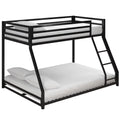 Black Twin Over Full Metal Bunk Bed N841877