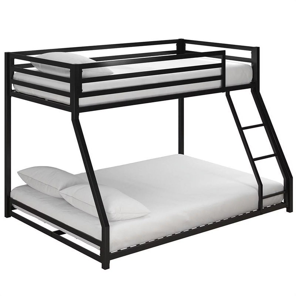 Black Twin Over Full Metal Bunk Bed N841877