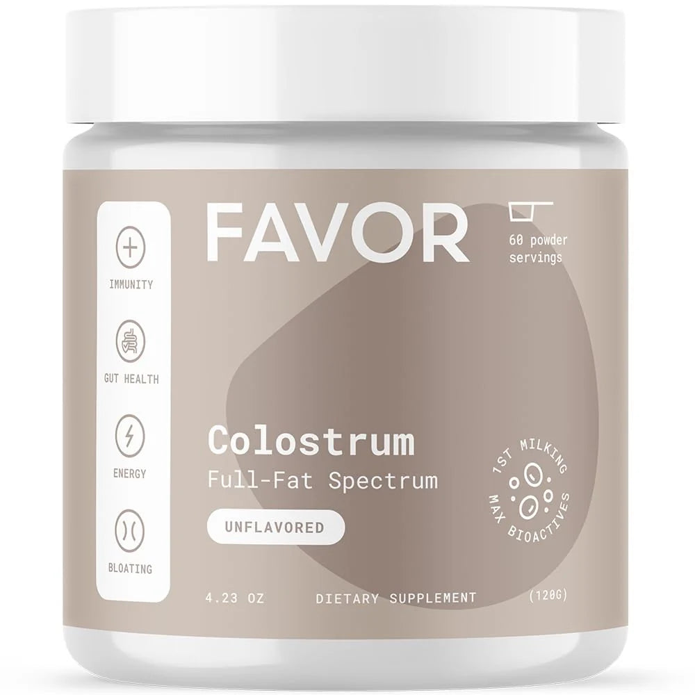 Pure Bovine Colostrum Powder Supplement, 60 Servings W822