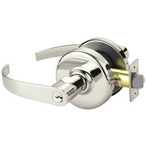 Cylindrical Lock Bright Nickel Plated P5836