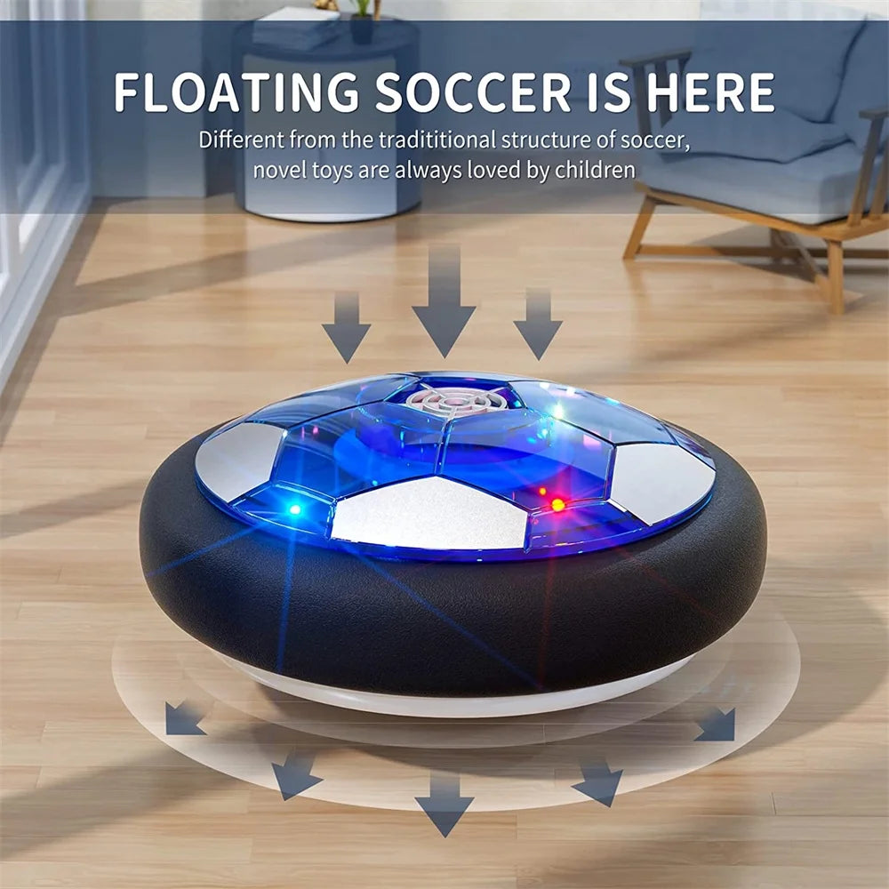 Hover Soccer Ball Set of 2 with LED Lights and Soft Foam Bumpers T92859