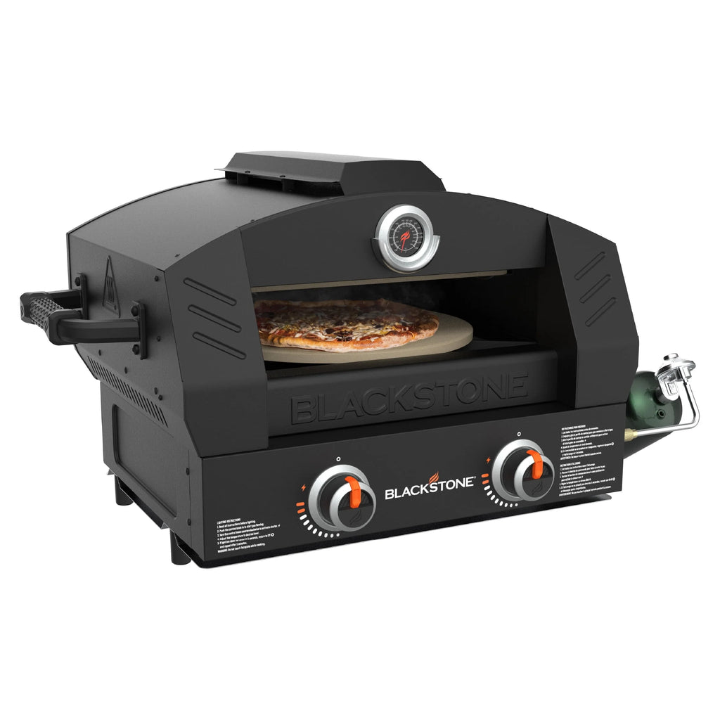 Tabletop Propane Pizza Oven with Two 15 Cordierite Stones K838768