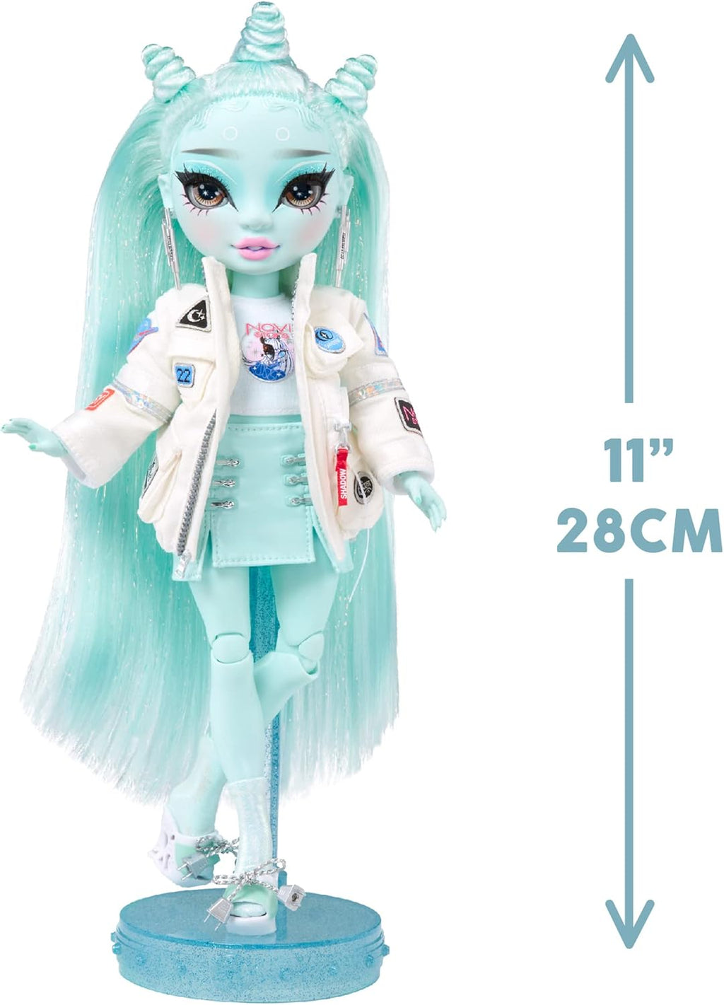 Light Green Fashion Doll with Fashionable Outfit & 10+ Colorful Play Accessories U34264
