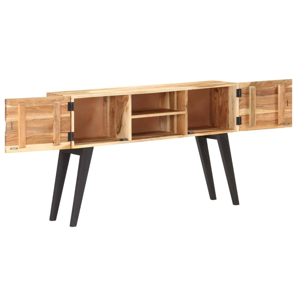 Solid Acacia Wood Sideboard L42686