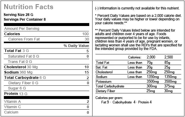 Fire-Grilled Pork Jerky 8 oz. A206646