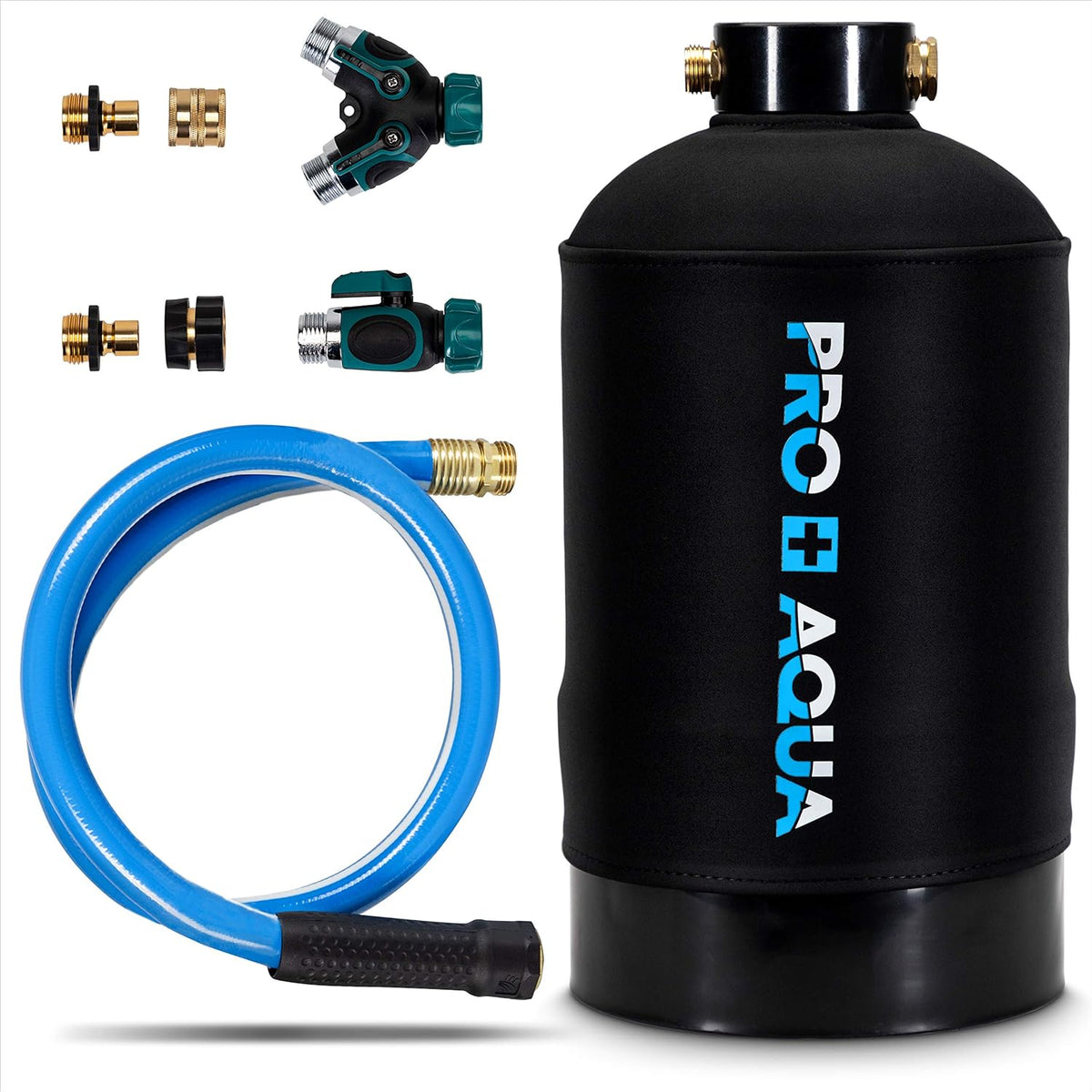 Portable RV Water Softener 16,000 Grain High Flow P736173