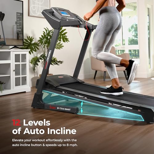 Smart Treadmill with Auto Incline P631238