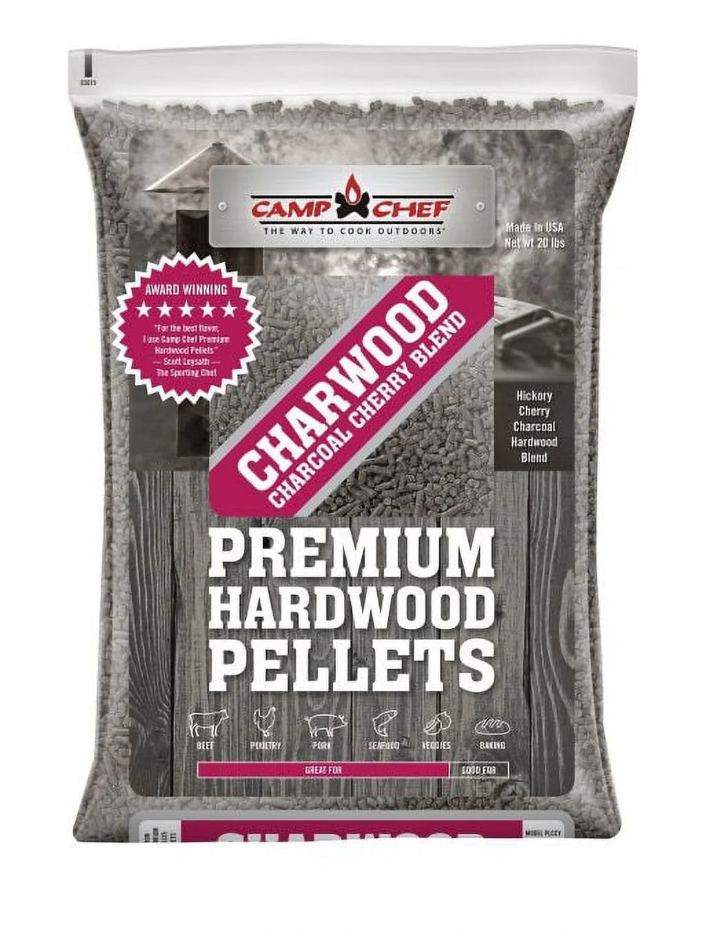 Charcoal Cherry Blend Pellets (20 lbs) Z816