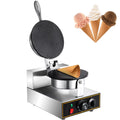 Commercial 110v Electric Nonstick Ice Cream Waffle Cone Baker Machine X6483