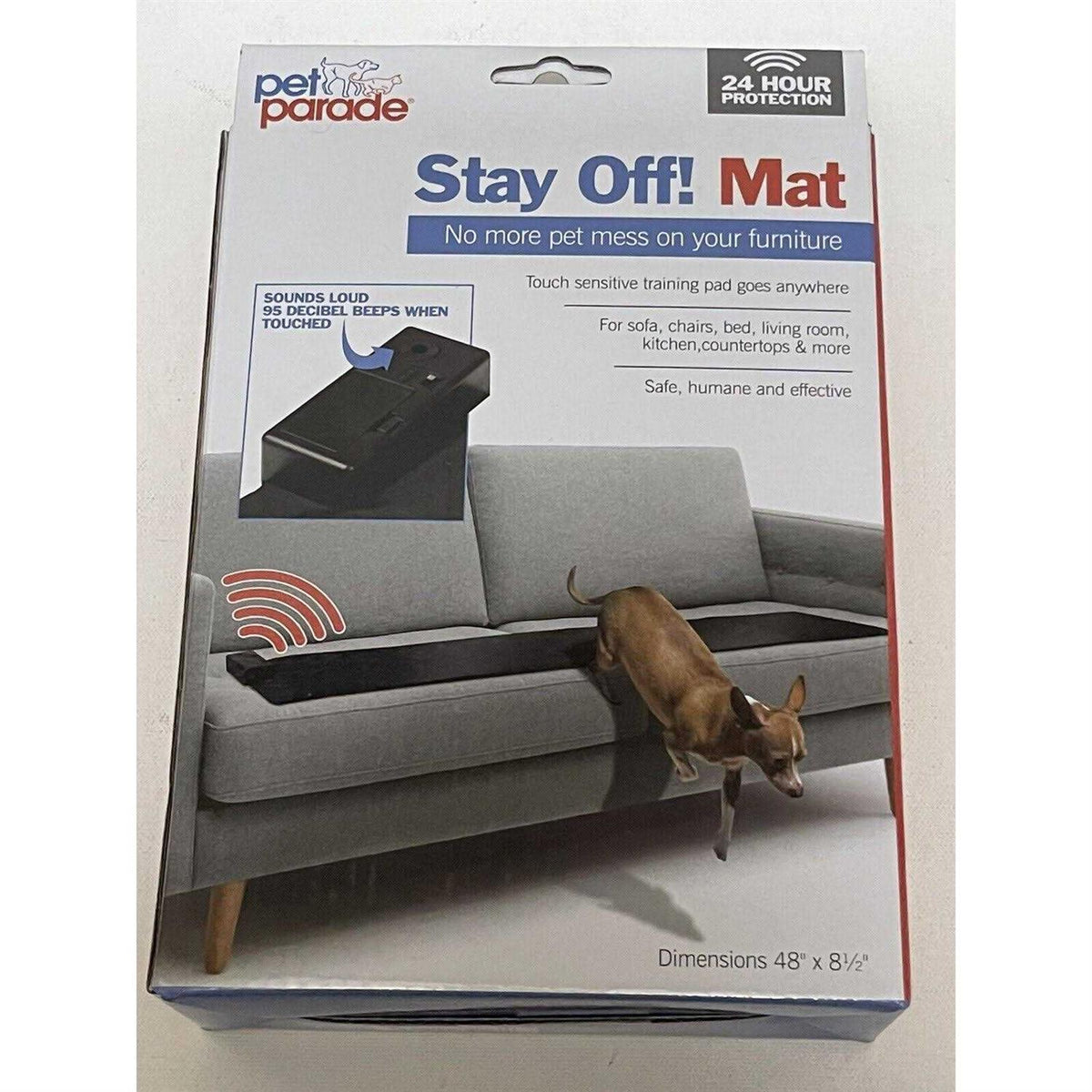 Stay Off! Mat Indoor Pet Training Sonic Repellent T144