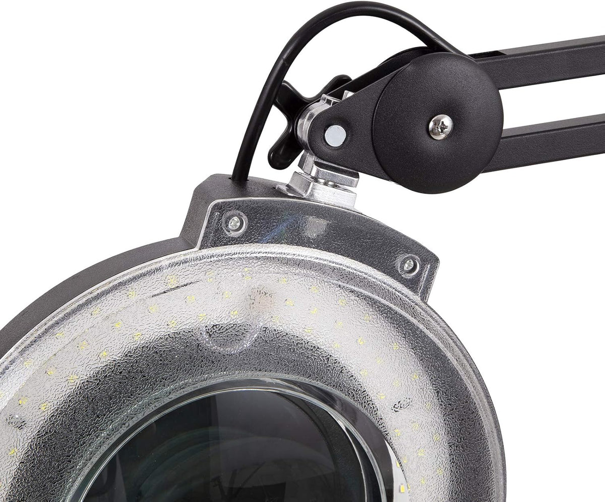 8x Magnifying Glass Architect Lamp with Desk Clamp Mount Q258978