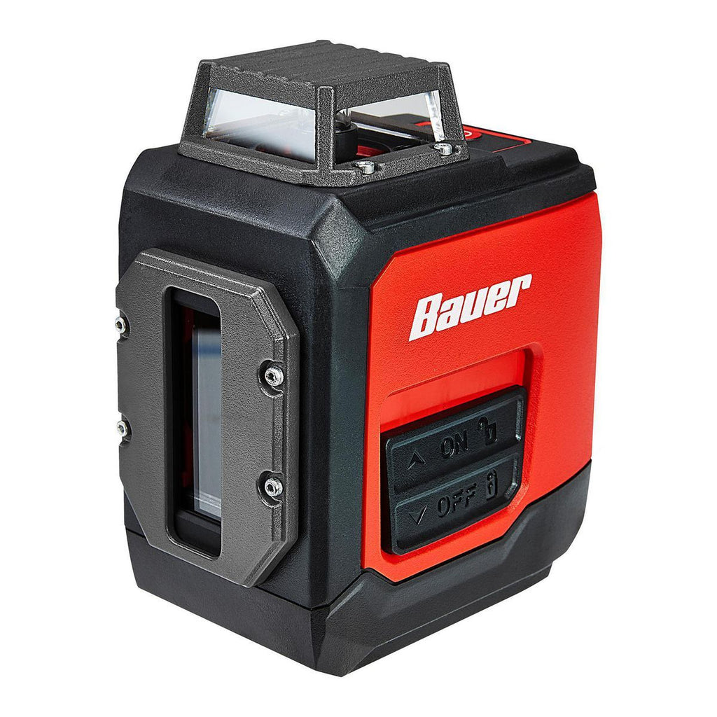 50 ft. Self-Leveling Cross-Line Laser Level J692