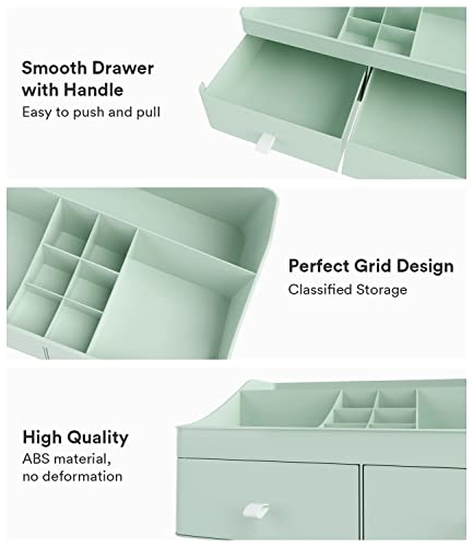 White Makeup Organizer with Drawers H4876