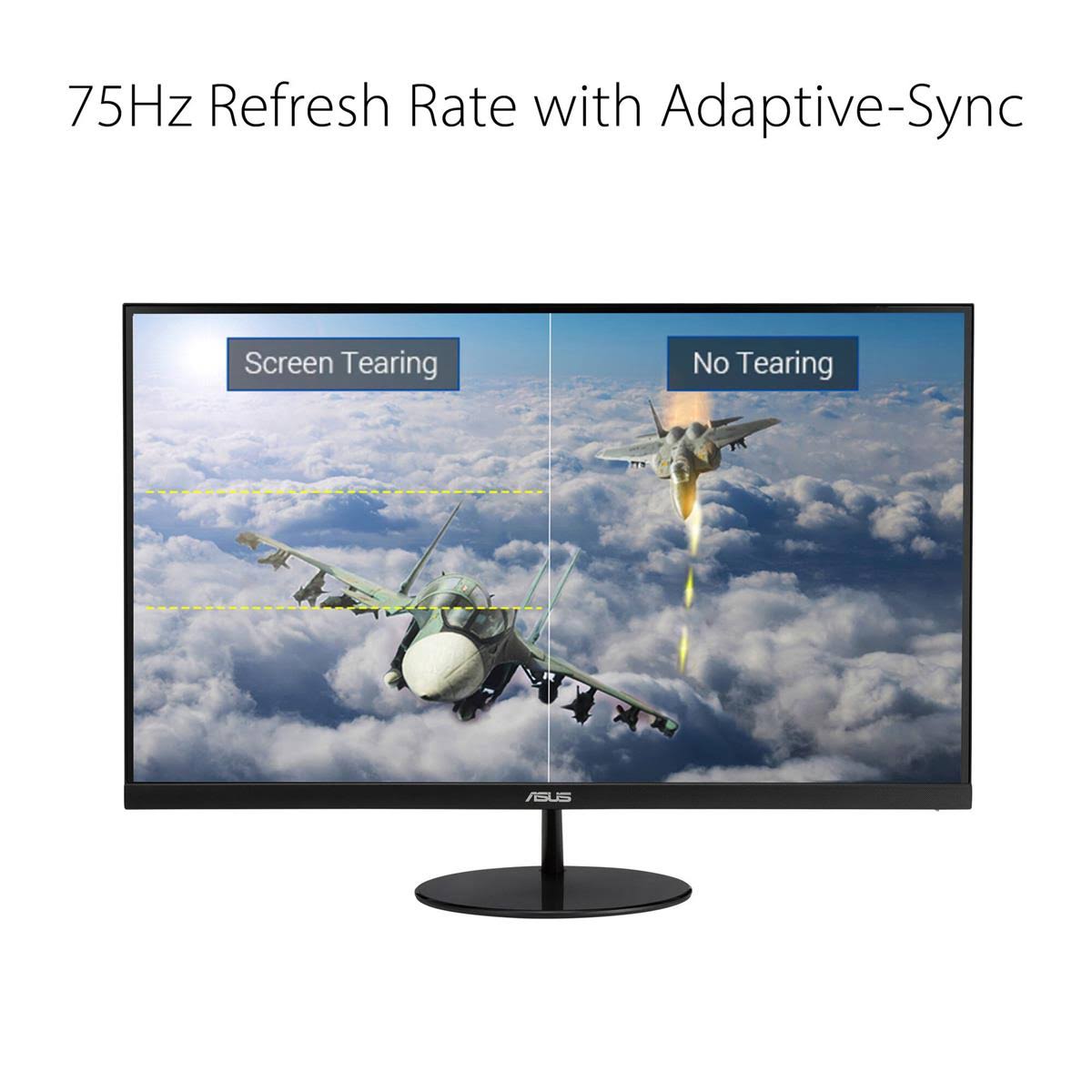 23.8" Full HD Gaming LCD Monitor - Black Q47596
