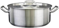 15 Quart Stainless Steel Braiser With Cover L826660