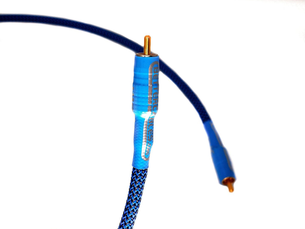 Blue Silver/Copper Hybrid Coaxial RCA Cable 6 Feet R335112