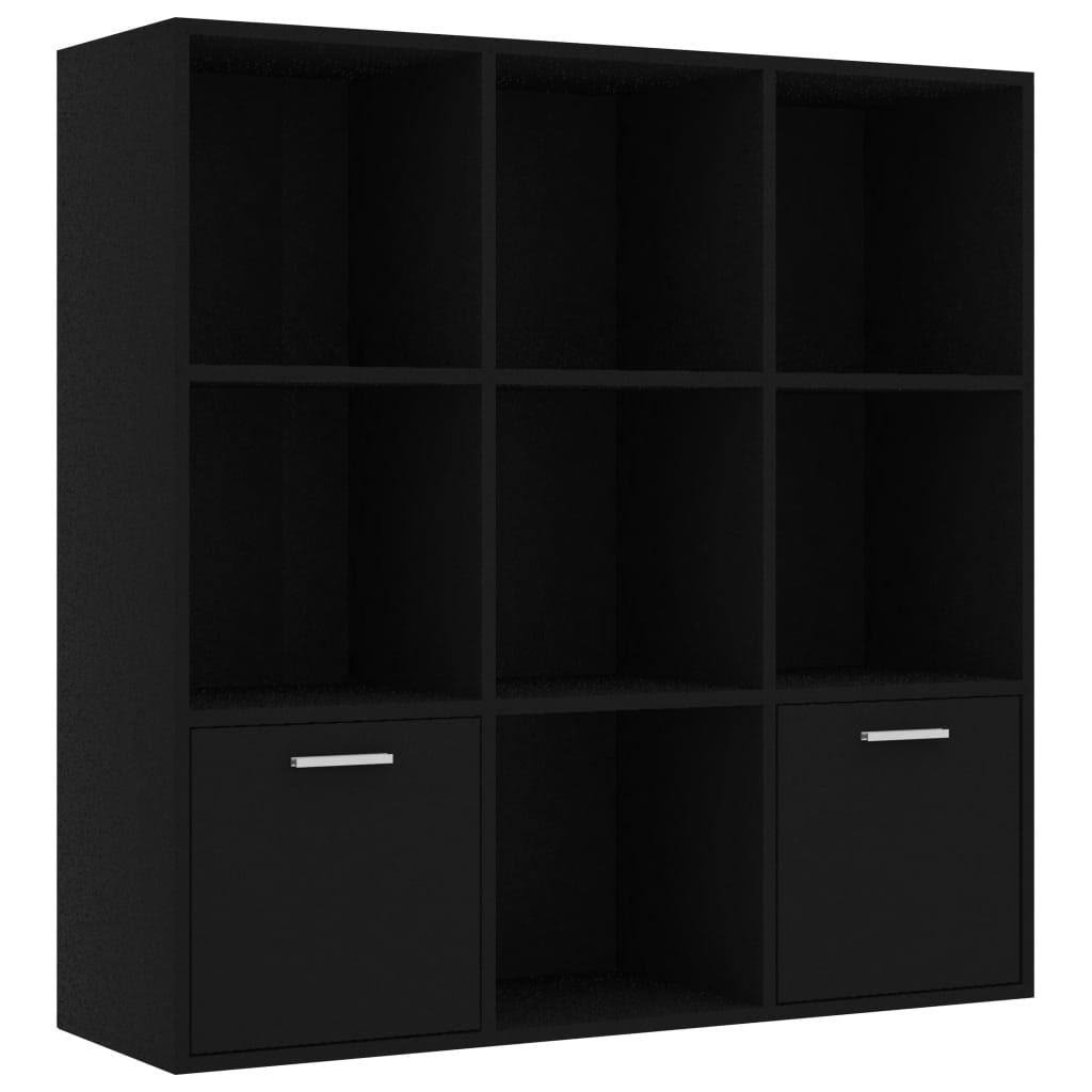 Book Cabinet Concrete Gray Chipboard T3952