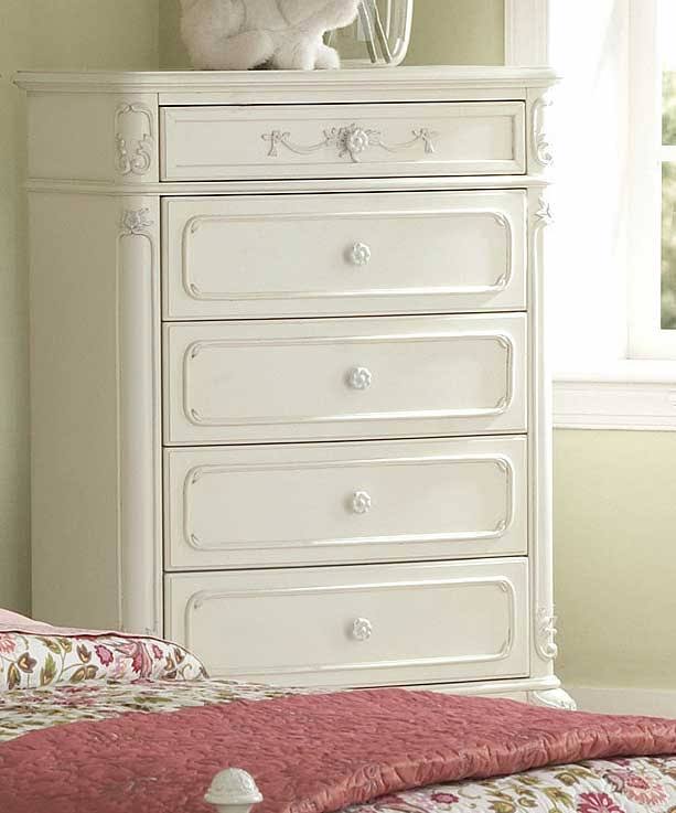 Twin Canopy Poster Bed in White P80198