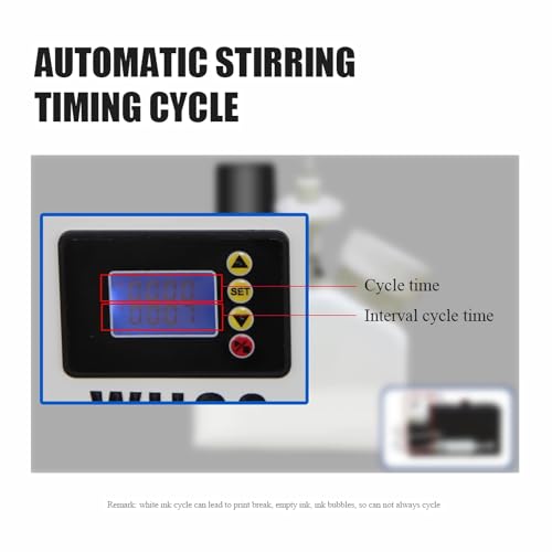 DTF Printer with Automatic White Ink Agitation and Timed Circulation Y94674