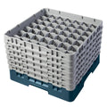 Teal 9 Compartment Full Size Glass Rack F75401