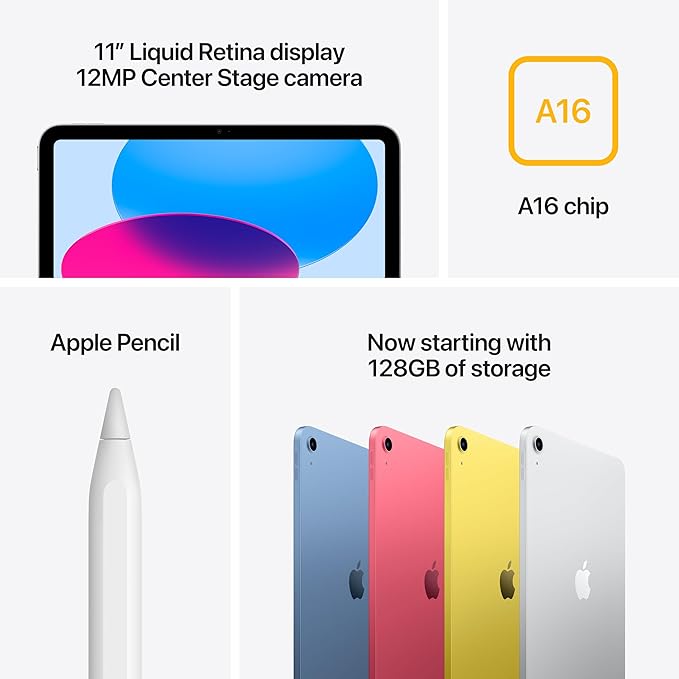 11-inch iPad 512GB Wi-Fi 6 Silver J14261