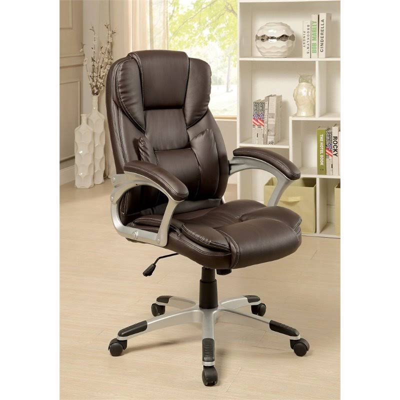 Brown Leather Office Chair X941331