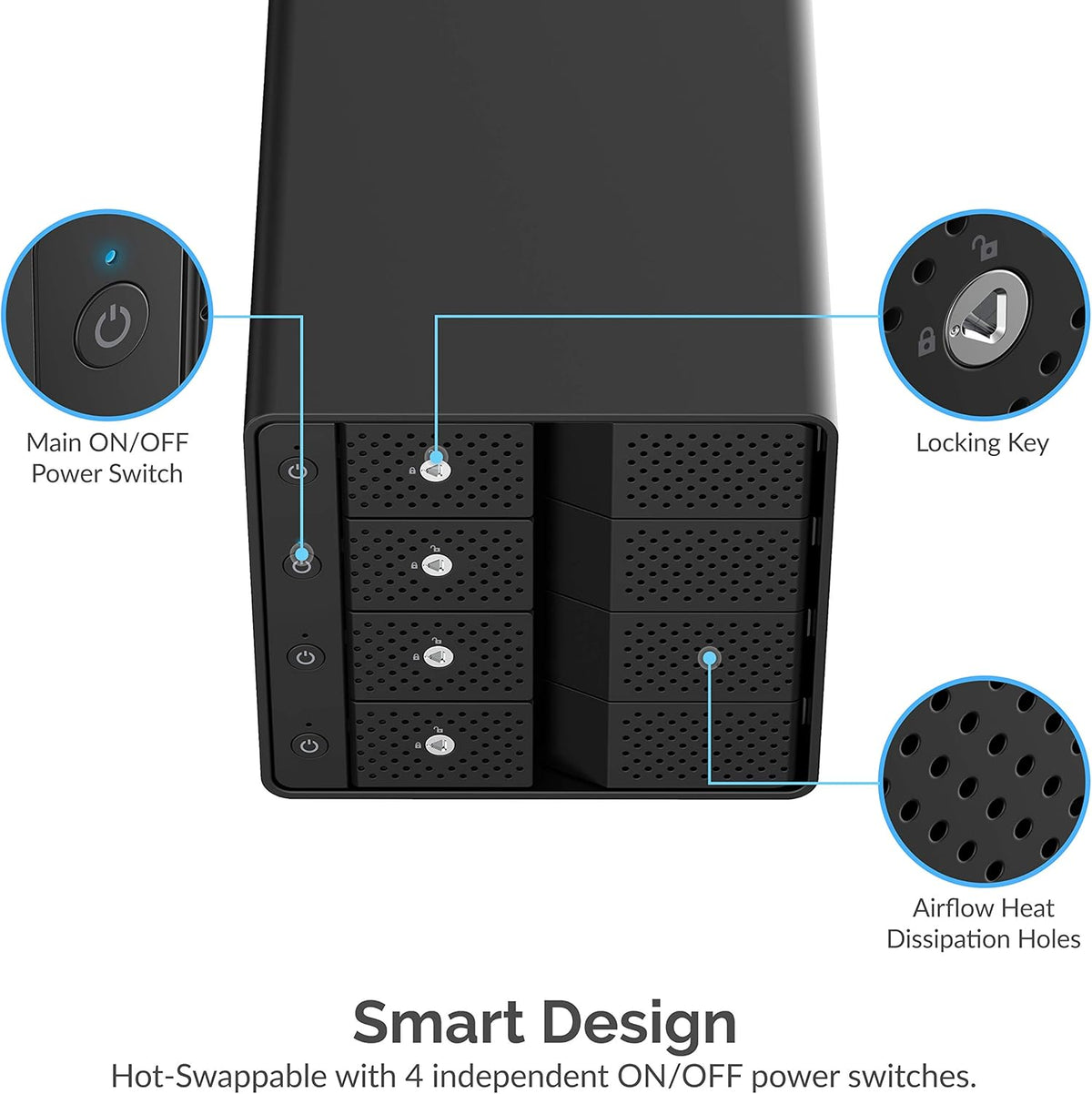 USB 3.0 to SATA Dual Bay External Hard Drive Docking Station T59462