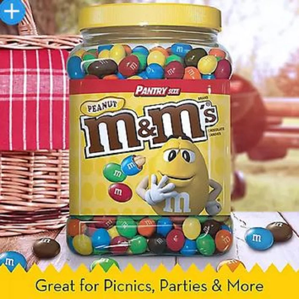 62 oz Peanut Milk Chocolate Candy Jar K20504