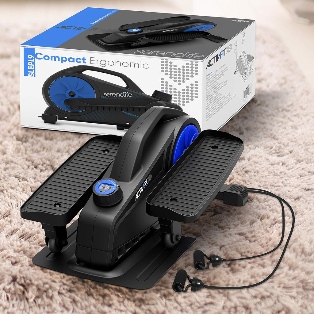 Compact Ergonomic Under Desk Elliptical Machine with 8 Resistance Level N43663