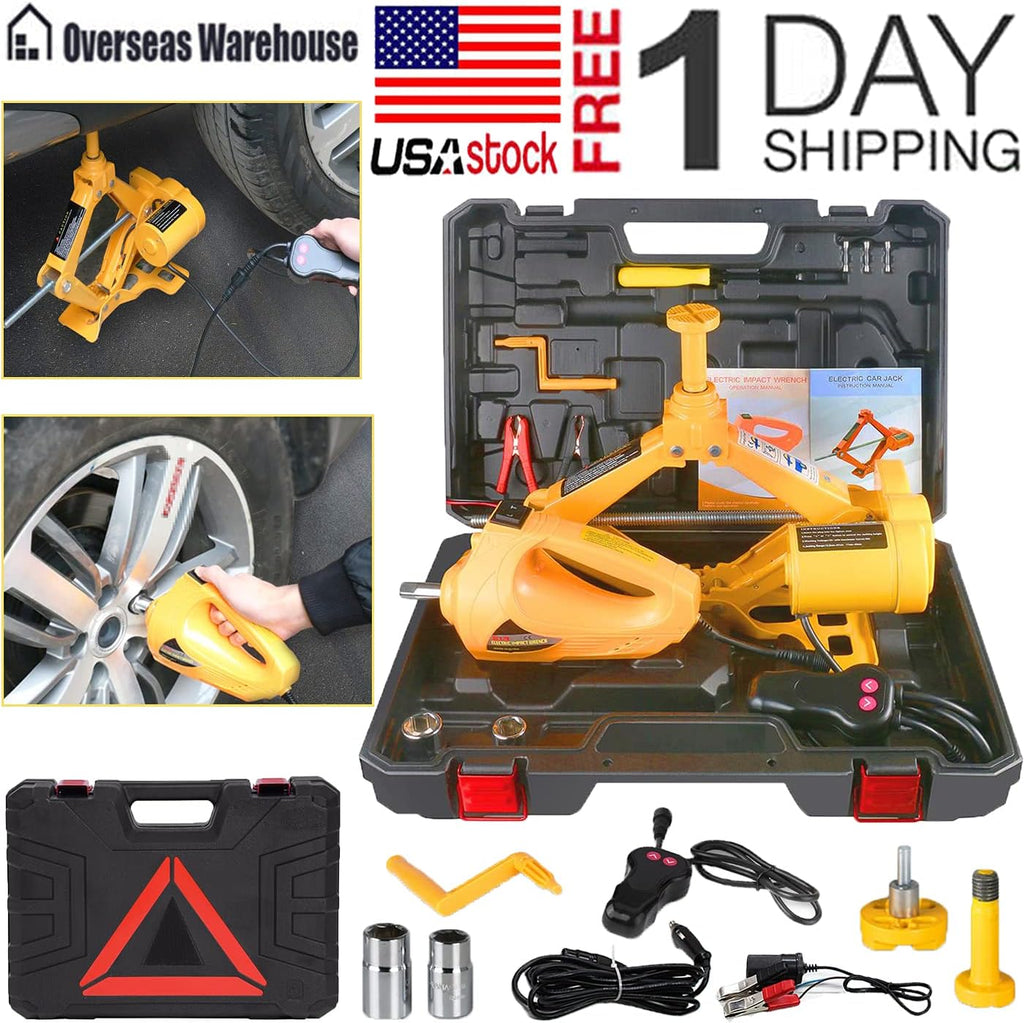 Electric Jack Kit 3 Ton with Electric Impact Wrench I48648