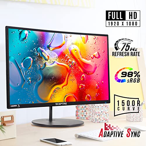 Curved 27" Gaming Monitor with Speakers B9621