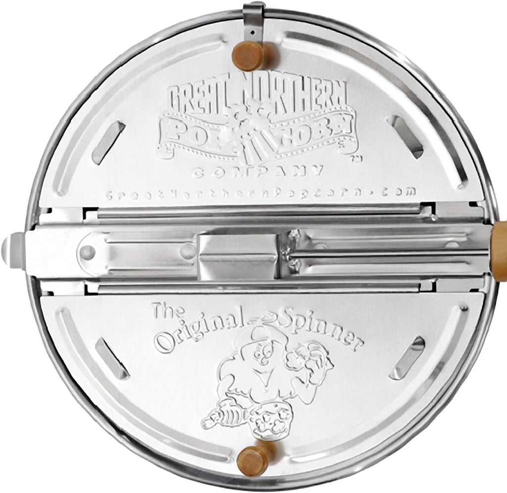 6-Quart Aluminum Popcorn Popper with Hand Crank P428