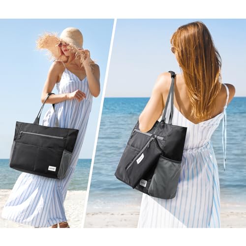 Waterproof Sandproof Large Capacity Foldable Beach Tote Bag R8051
