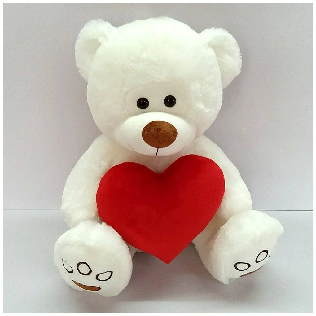 Plush Bear Holding A Heart 15.75x22 Case Pack 6 K358