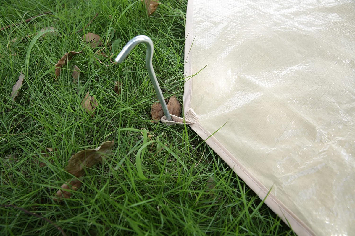 Waterproof Tent Footprint Mat with Drawstring Bag H52575