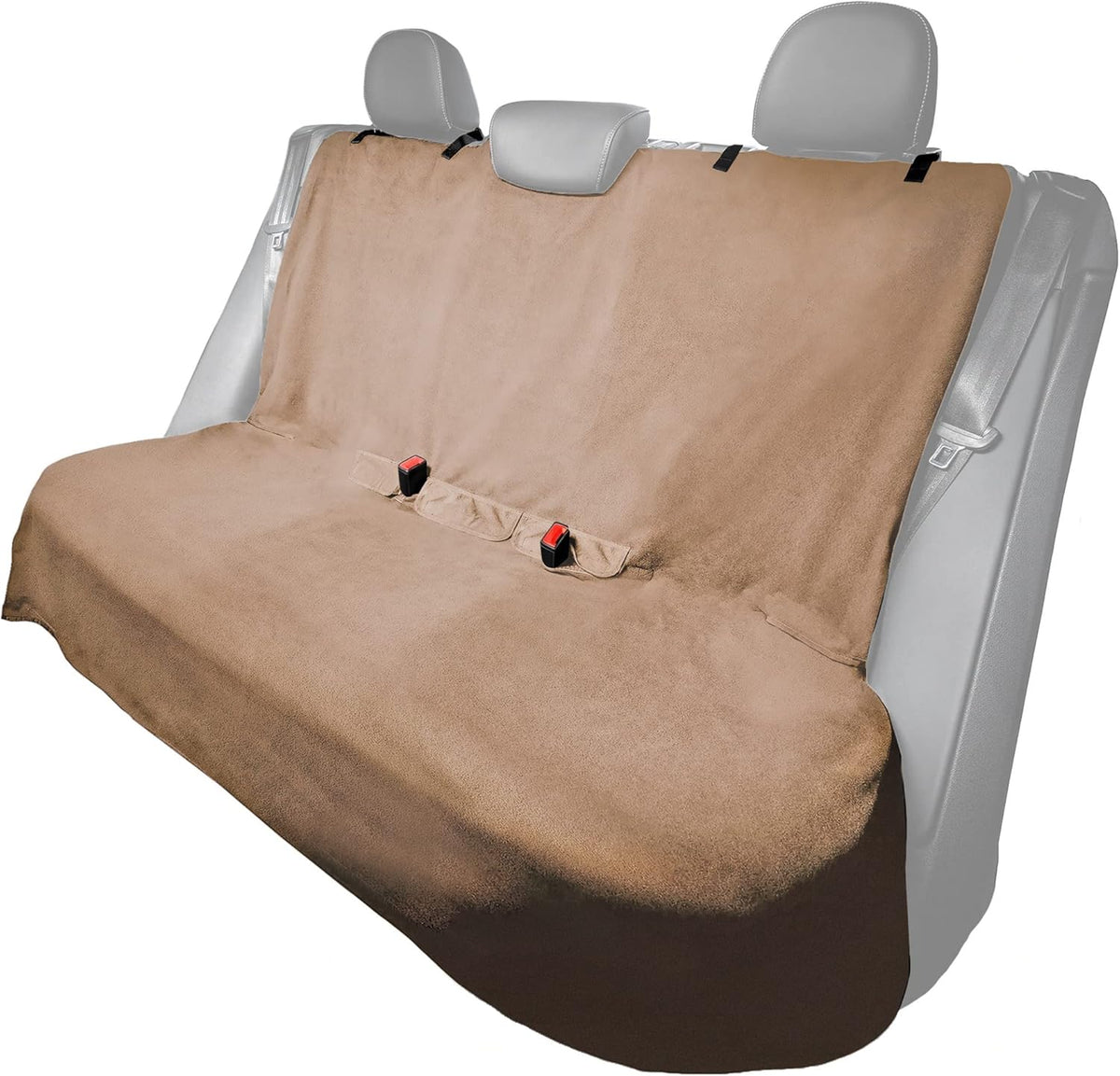 Gray Non-Slip Removable Waterproof Car Seat Cover J34984