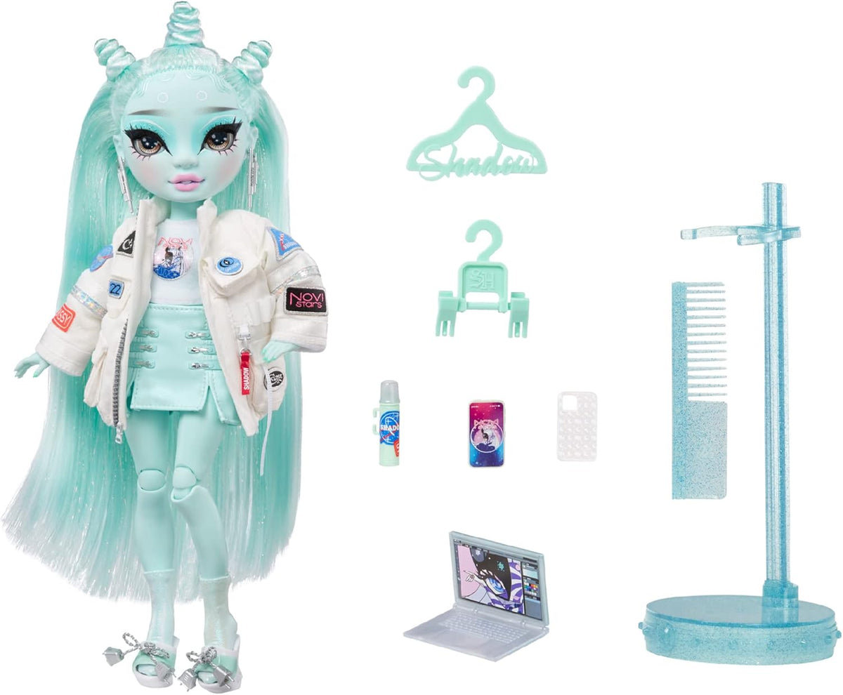 Light Green Fashion Doll with Fashionable Outfit & 10+ Colorful Play Accessories U34264